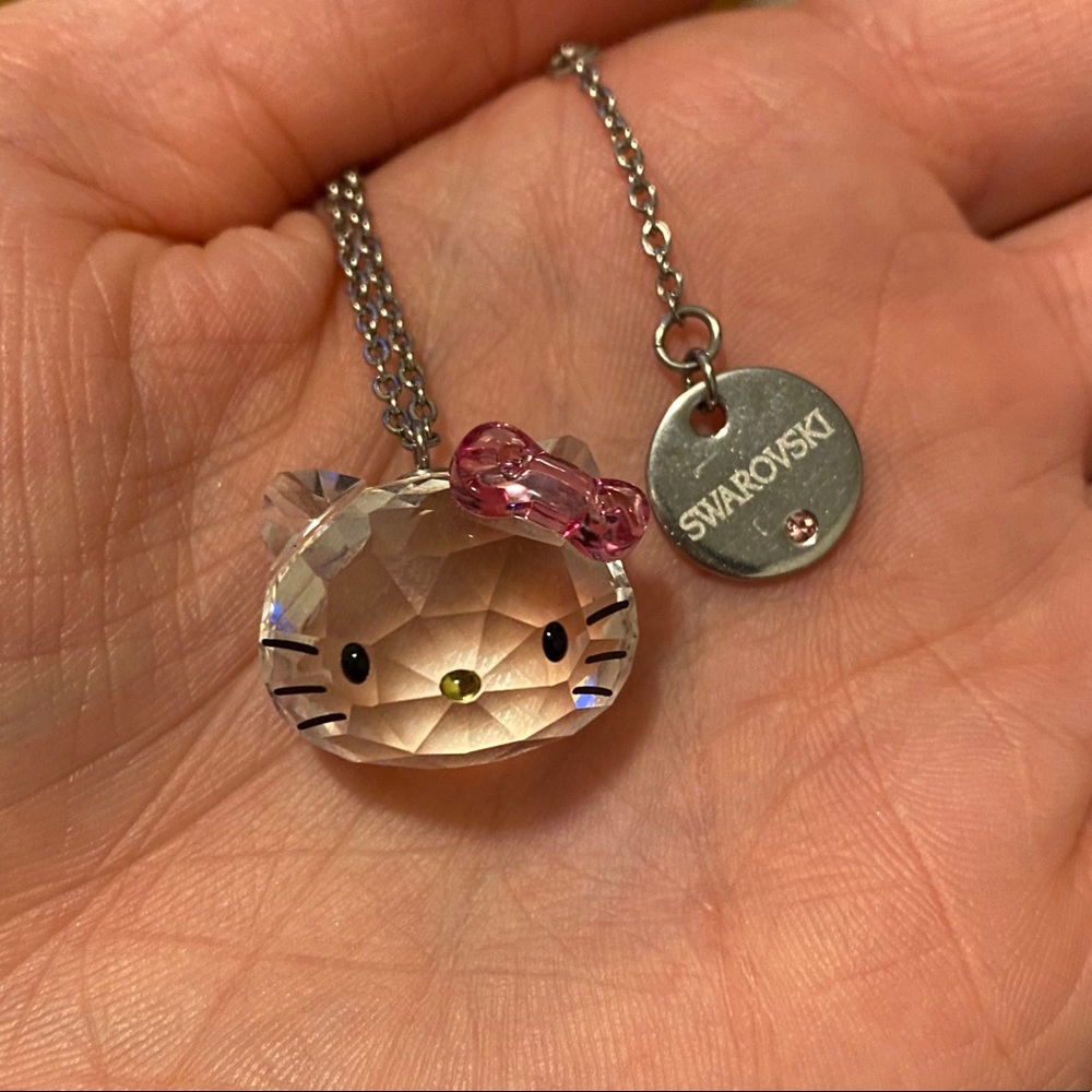 Swarovski Hello Kitty Crystal Pendant Necklace